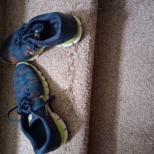 Nike Camouflage Sneakers - Blue and Green